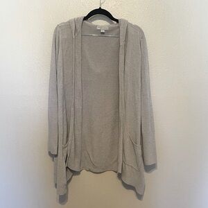 Barefoot Dreams Cozy Chic Ultra Lite Hooded Cardigan Size Large